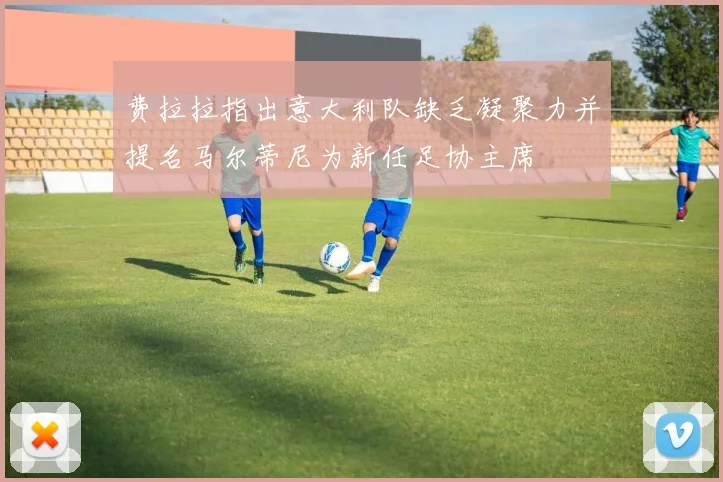 费拉拉指出意大利队缺乏凝聚力并提名马尔蒂尼为新任足协主席